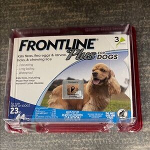 Frontline Plus for Dogs - 3 dose 23-44 lbs